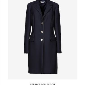 Woman's Versace Collection Cappotto Coat